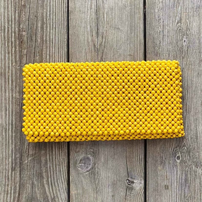 Bright-yellow Clutch
