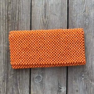 Bright-orange Clutch