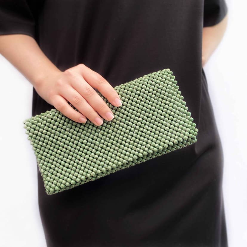 Army-green Clutch