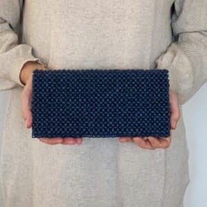 Navy-blue Clutch